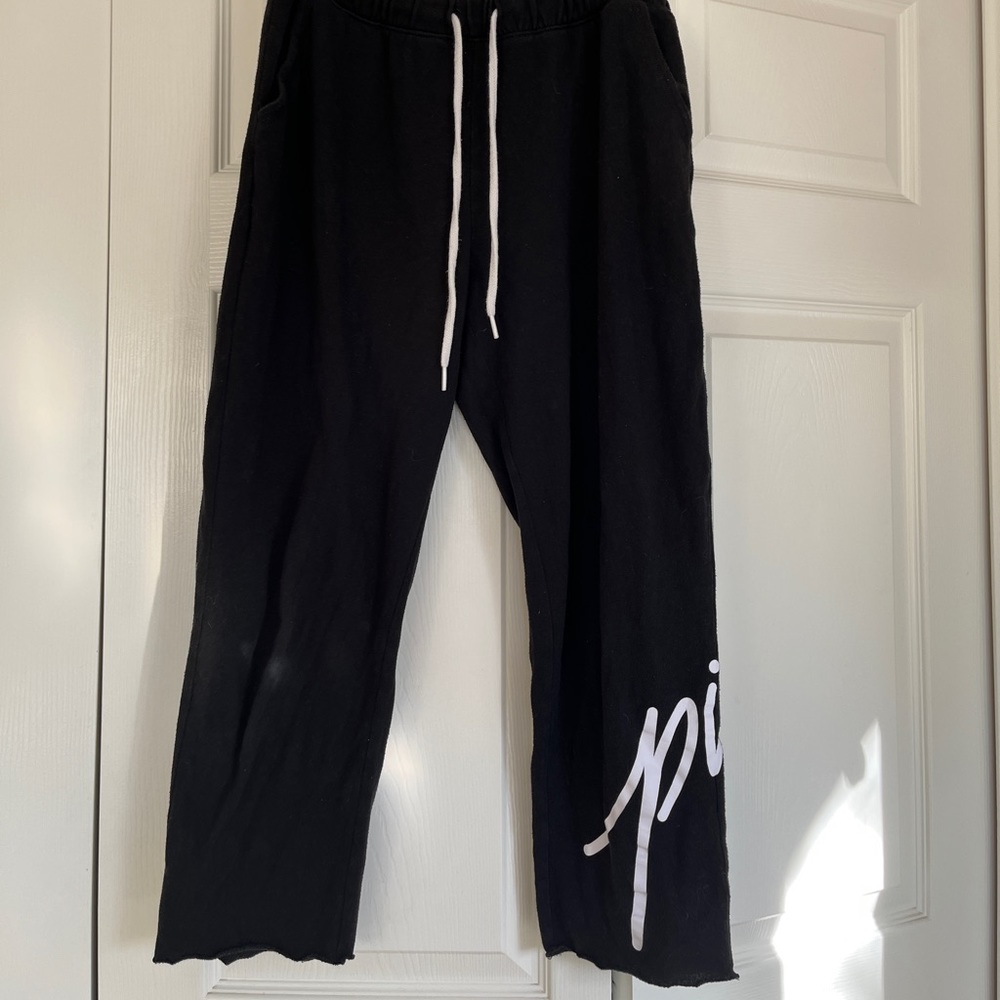 Victoria’s Secret pink crop sweatpants